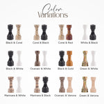 21" Marble Chess Table - Gold Stand Edition