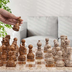 Red Chess Set