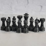 Chess Figures - Black & Marinara
