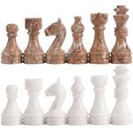 Chess Figures - White & Marinara