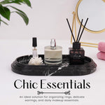 marble serving tray, bathroom tray, coffee table tray, decorative tray