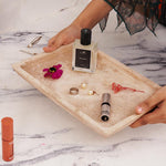 marble serving tray, bathroom tray, coffee table tray, decorative tray