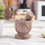 Marble Green Onyx Mortar Pestle