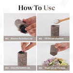 salt cellar, salt and Pepper