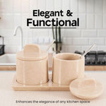 salt cellar, salt container.