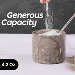 salt cellar, salt container.