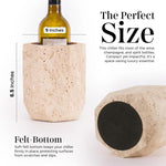 wine chiller, wine chiller, marble wine cooler