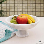 Radicaln Marble Fruit Bowl Black 10"x5" Inch Design A