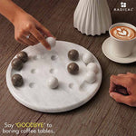 10  White & Oceanic Tic Tac Toe for Coffee Tables & Game Night