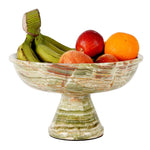 Fruit Bowl Natural Marble Home Décor Kitchen Organization Bowl