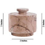 Marble Single Salt Cellar- 3 Inch