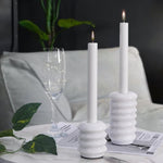 Travertine Candle Holder for Party Dining Table and Home Décor -  Candlestick Holders