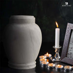 8" Cremation Urn Design C - Urns for Ashes for Adults
