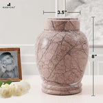 8" Cremation Urn Design C - Urns for Ashes for Adults