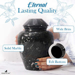 8" Cremation Urn Design D - Urns for Ashes for Adults