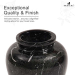 8" Cremation Urn Design D - Urns for Ashes for Adults