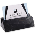 Business Card Holder-Premium Marble -Office Desk Organizers