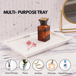 Fancy Natural Marble Rectangular Tray -  Serving Tray