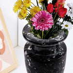 Marble 10 Flower Vase for Coffee Tables & Bookshelves - Living Room Wall Art Décor (1)