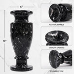 Marble 10 Flower Vase for Coffee Tables & Bookshelves - Living Room Wall Art Décor (1)