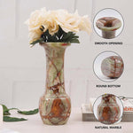 Marble 10 Flowers Vase for living room & Home Décor - large Vase  