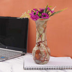 Marble 10 Flowers Vase for living room & Home Décor - large Vase  