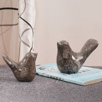 Marble Love Birds Centerpiece Statue For Living Room & Garden Décor