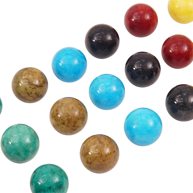 Peg Solitaire 42 Natural Marble Balls - Best Game