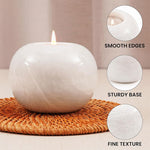 Radicaln Marble Tealight Candles Holder Set of 3 For table decorations