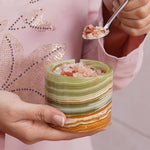 Salt Cellar with Lid, Spoon and Tray - Marble Serving Tray