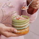 Salt Cellar with Lid, Spoon and Tray - Marble Serving Tray