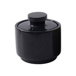 Marble Salt Cellar with Lid - 3" Inches Marinara Handmade Salt, Sugar, and Spice Holder, Ideal for Kitchen Storage