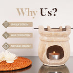 Marble Oil Burner For Room & Home Décor - Wax Warmer Home Fragrance