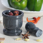 Mortar and Pestle Natural Marble Crusher