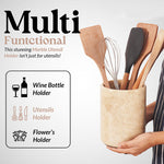 utensil holder, utensil caddy, cutlery holder, kitchen utensil holder
