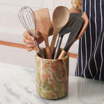 utensil holder, utensil caddy, cutlery holder, kitchen utensil holder