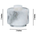 Marble Single Salt Cellar- 3 Inch