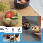 Natural Marble Sauce Cups - Dipping Bowl Cup Set