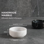 Natural Marble Sauce Cups - Dipping Bowl Cup Set