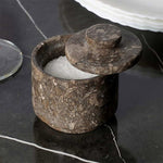 Marble Single Salt Cellar- 3 Inch