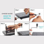 Marble Cheese Cutter -Cutting Board with Wire