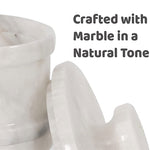 Marble Salt Cellar With Lid - Kitchen Essentials